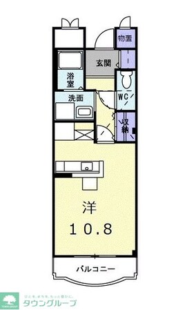 プレッソ・ベルの物件間取画像